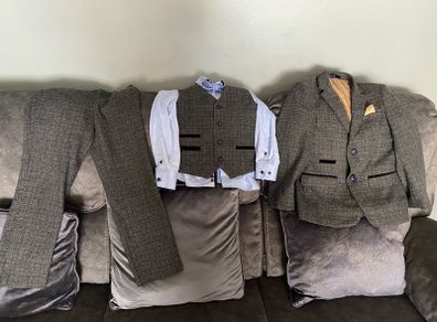 boys tweed suit