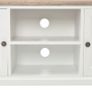 TV Cabinet White 110x30x40cm Engineered Wood Image 7