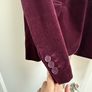 Ladies velvet blazer new with tags Image 4