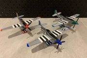 P51 Mustang Trio Bundle - 3D Model plane (Free Postage)