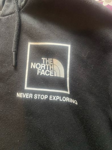 The North Face "Never Stop Exploring" Black Hoodie