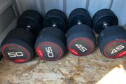 50kg &amp; 45kg jordan dumbbells