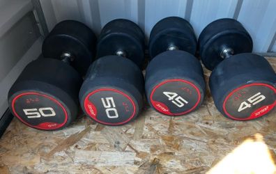 50kg & 45kg jordan dumbbells