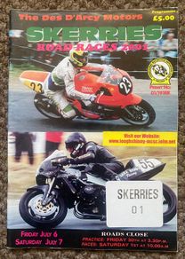 2001 Skerries Road Races Programme - Motorcycle Racing - Dublin