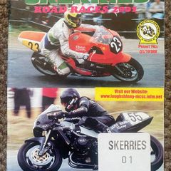 2001 Skerries Road Races Programme - Motorcycle Racing - Dublin