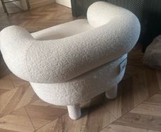 cream chair