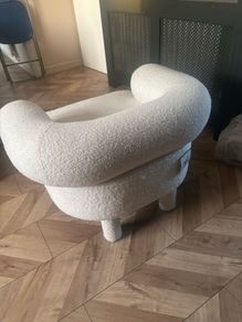 cream chair