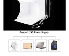 LED portable photo studio