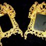 Pair Of Substantial Brass Photo Frames Image 8