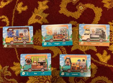 Animal Crossing Welcome Amiibo Cards