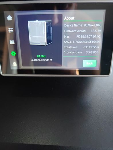 Creality k1 max