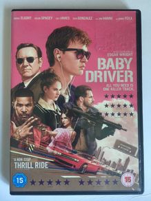 Baby Driver [2017] Ansel Elgort, Lily James. Kevin Spacey, Jon Hamm, Eiza Gonzalez, Jamie Foxx, and Jon Bernthal [Movie DVD]