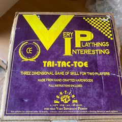 Vintage Tri Tac Toe