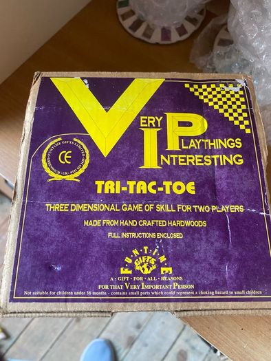 Vintage Tri Tac Toe