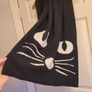 Cat styled long reversible scarf Image 2