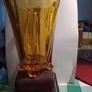 Amber glass jug 4 inches high Image 3