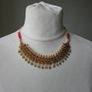 Gorgeous beaded statement costume neckpiece! Image 4