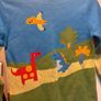 Next Boys Blue Dinosaur Scene Knitted Jumper (Age 5-6 Years)D Image 9