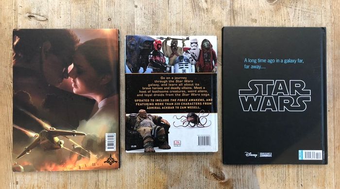3 x Star Wars Books