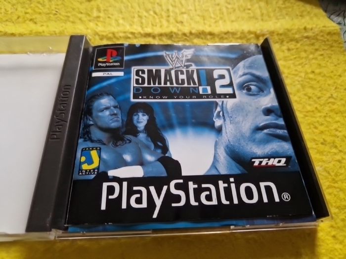 Smack Down 2 PlayStation1 Ps1 PlayStation2 Ps2 Games Original