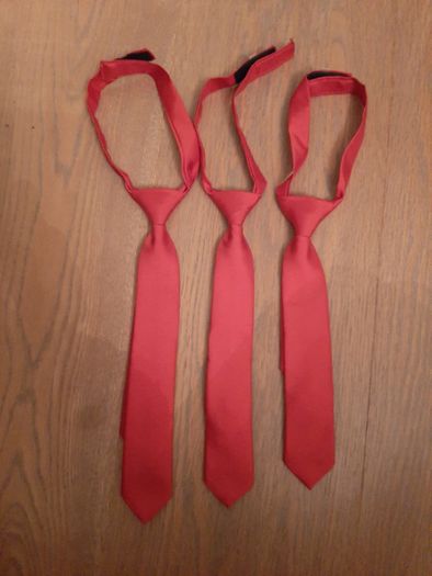 Boys ties - Red x 3 (from Next)