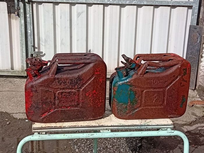 Vintage Petrol Cans