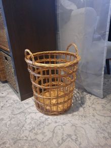 large wicker basket