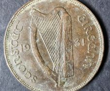 Ireland 1931 Penny 1d coin.