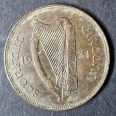 Ireland 1931 Penny 1d coin.