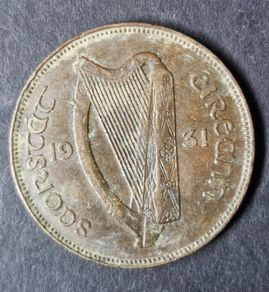 Ireland 1931 Penny 1d coin.