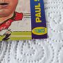 Paul Scholes Manchester United Football Trading Card 1998 to 1999 Image 2