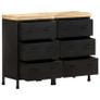 Sideboard with 6 Drawers Rough Mango Wood Image 6