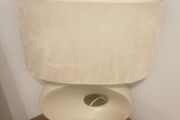 (Move out sell-see my other low priced ads) Modern Table Lamp with Elegant Oval Base &amp; Fabric Shade
