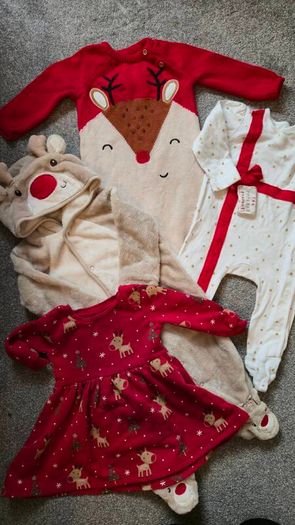 Christmas baby girl bundle