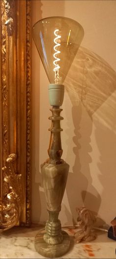 Vintage onyx Lamp