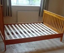 Gorgeous 4Ft 6 Double Wooden Bed Frame - Can Deliver