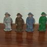 vintage cast iron little men Image 2