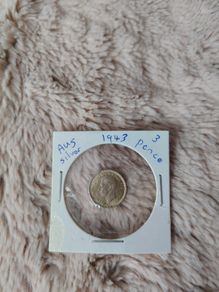 Australia 3 pence 1943