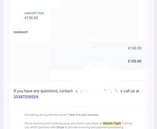 Voucher for fly a plane cork airport