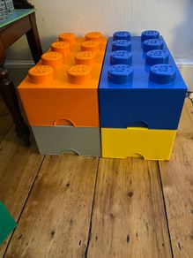 Lego storage blocks