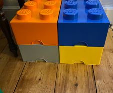 Lego storage blocks