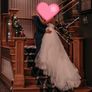 High Quality French Lace Ivory Wedding Dress Image 3