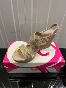 Marco Tozzi Wedge Sandals with Rhinestones
