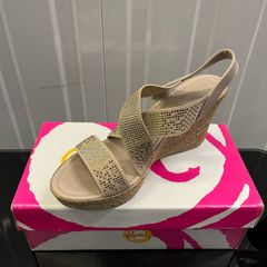Marco Tozzi Wedge Sandals with Rhinestones