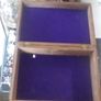 a antique carved wooden box Image 4