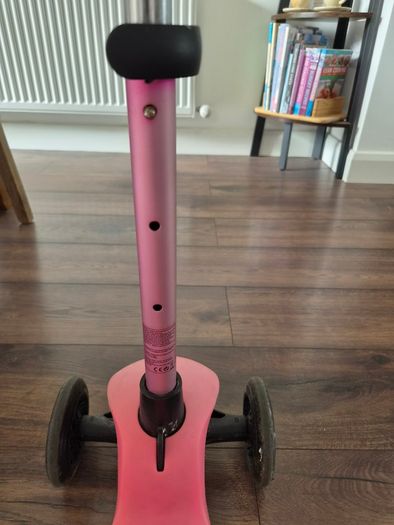 Scooter - iSporter Mini - 3 Wheel Scooter - Pink - RGB Wheels