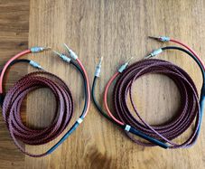 Nakamichi Speaker cables with banana plug 5meters each.