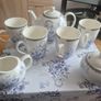 Brand New Emma James Fine Bone China 7-Piece Tea Set In Gift Box Image 2