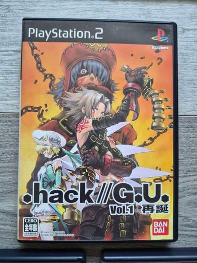 .hack G.U. Vol 1,2,3 Sony Playstation 2 PS2