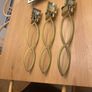 3 x Astro Caserta 7556 Matt Gold Wall Lights Image 4